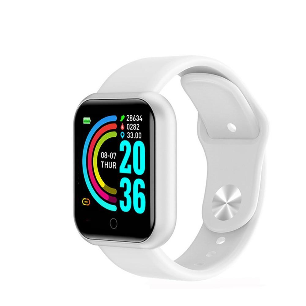 Elegant Popular Smart Watch For Women and Men D20 Pro Men Smartwatch for IOS and Android Sistems With Heart Rate Monitor Blood Pressure Sports Tracker Wristband