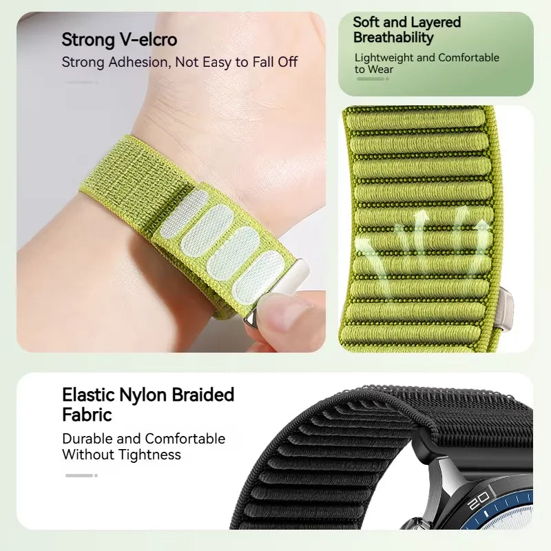 COROS Nylon Watch Band Breathable Strap for COROS Smartwatch