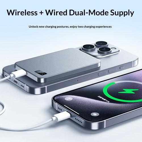 3-in-1 MagSafe Magnetic Wireless Power Bank For Smartwatches